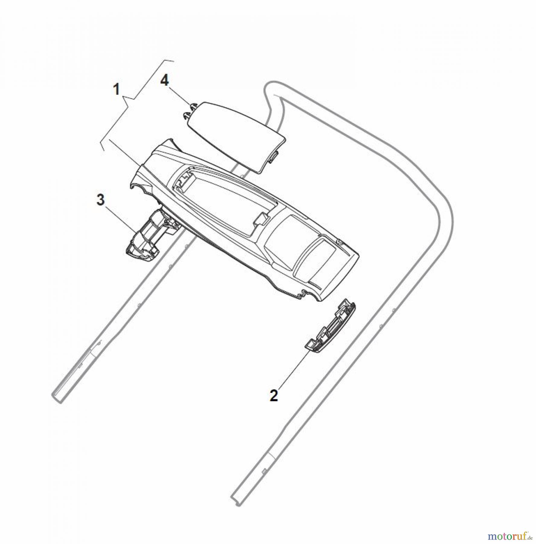  Global Garden Products GGP Rasenmäher Baujahr 2017 Benzin Mit Antrieb 2017 NTL 484 TR/E - 484 TRQ/E DELTA Dashboard