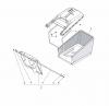 Global Garden Products GGP Baujahr 2017 Benzin Mit Antrieb 2017 NTL 484 TR/E - 484 TRQ/E Ersatzteile Grass-Catcher