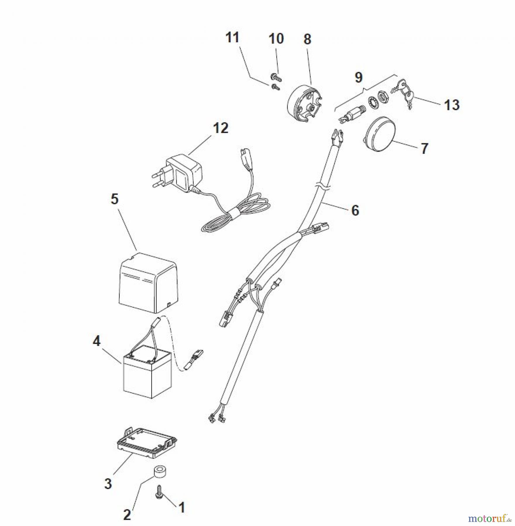 Global Garden Products GGP Rasenmäher Baujahr 2017 Benzin Mit Antrieb 2017 NTL 484 TR/E 4S - TRQ/E 4S Electric Start Controls