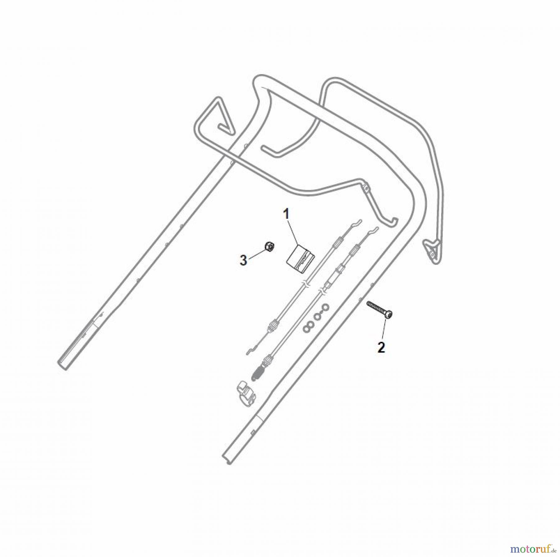 Global Garden Products GGP Rasenmäher Baujahr 2017 Benzin Mit Antrieb 2017 NTL 484 TR/E-R (Roller) Controls Fixed RPM