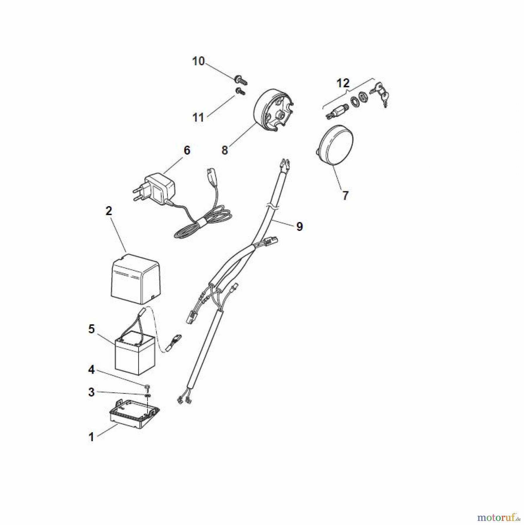  Global Garden Products GGP Rasenmäher Baujahr 2017 Benzin Mit Antrieb 2017 NTL 484 TR/E-R (Roller) Controls