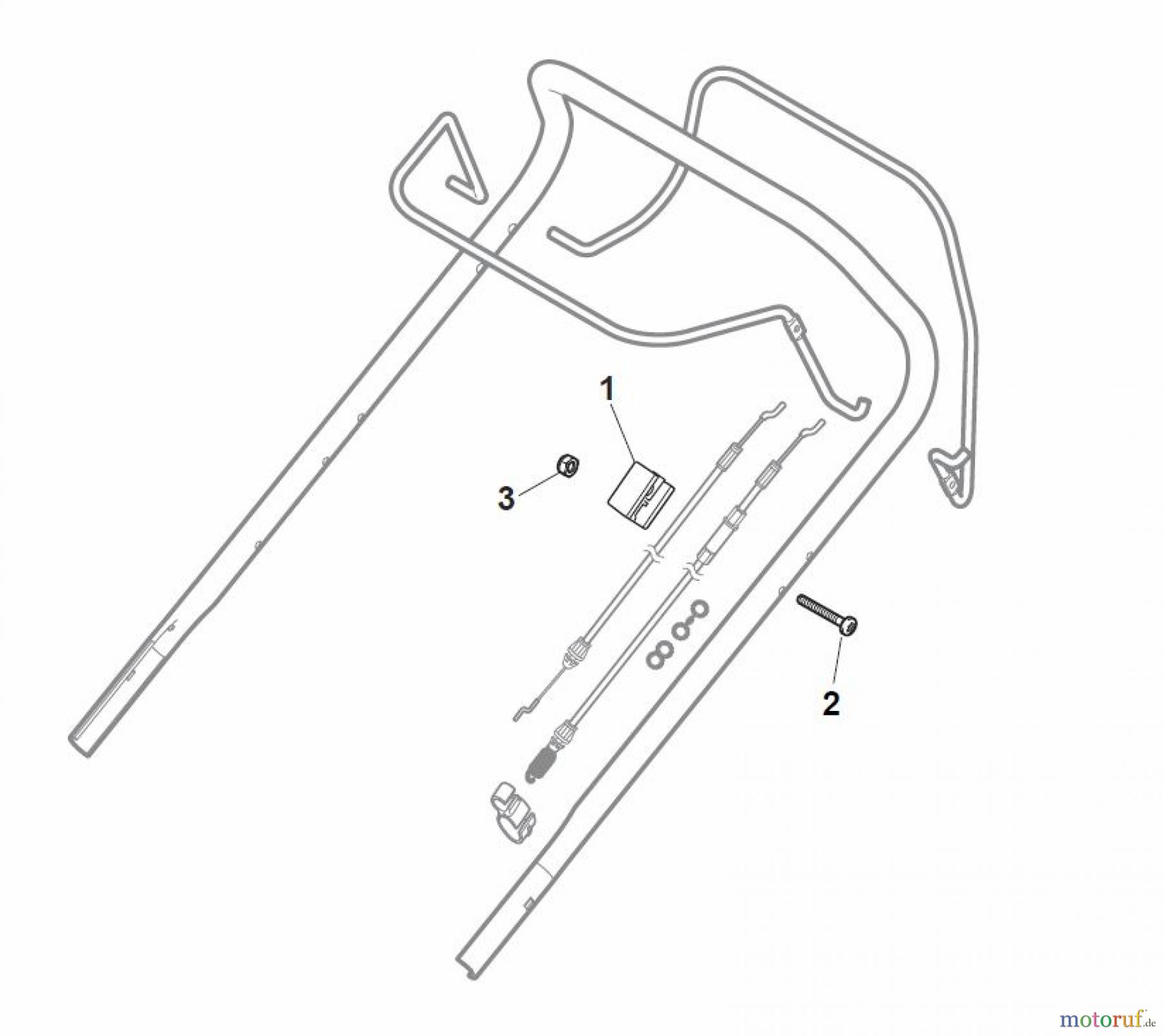  Global Garden Products GGP Rasenmäher Baujahr 2017 Benzin Mit Antrieb 2017 NTL 484 W TR 4S - W TRQ 4S Controls Fixed RPM