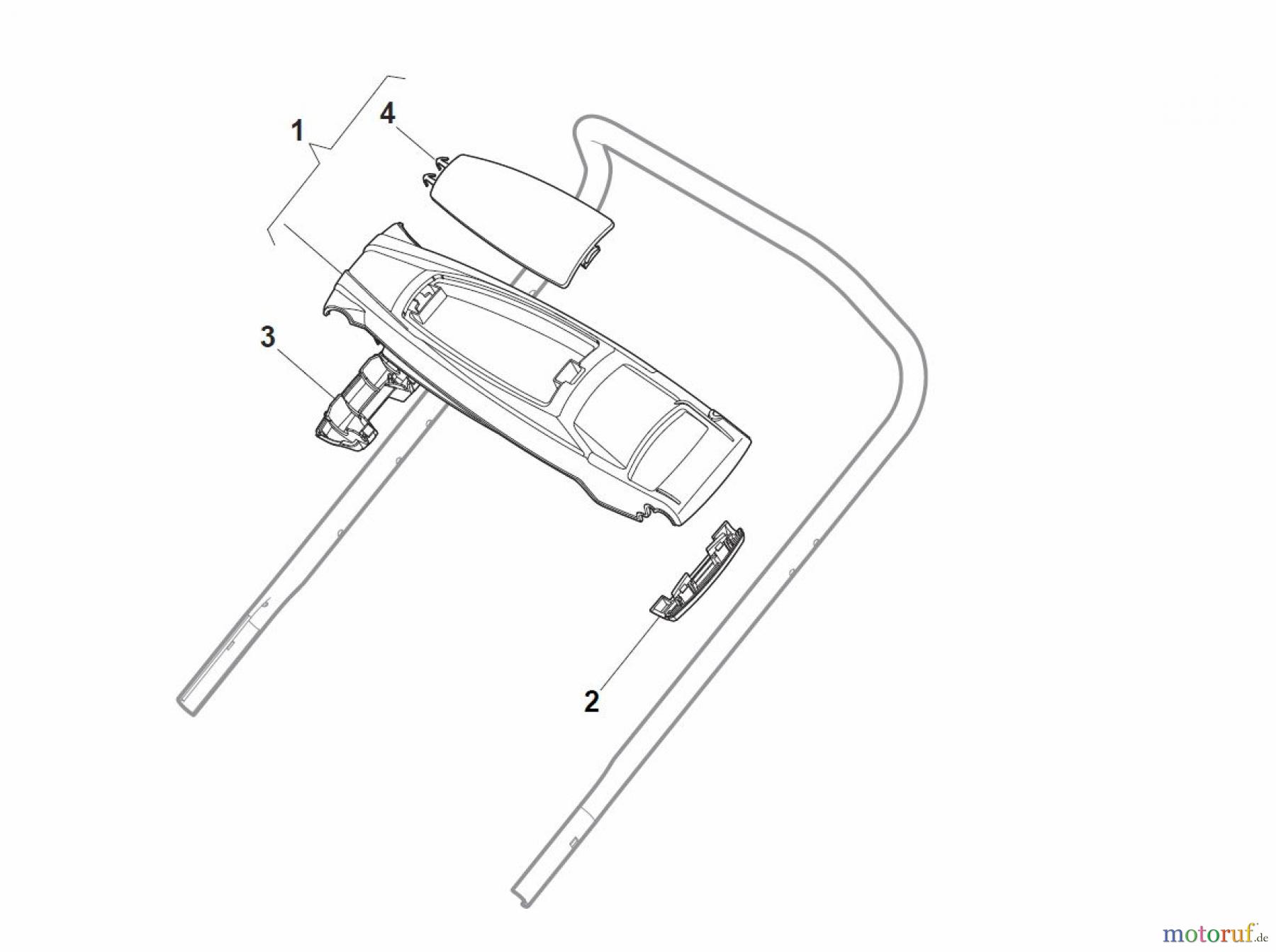 Global Garden Products GGP Rasenmäher Baujahr 2017 Benzin Mit Antrieb 2017 NTL 484 W TR/E - W TRQ/E 4S DELTA Dashboard