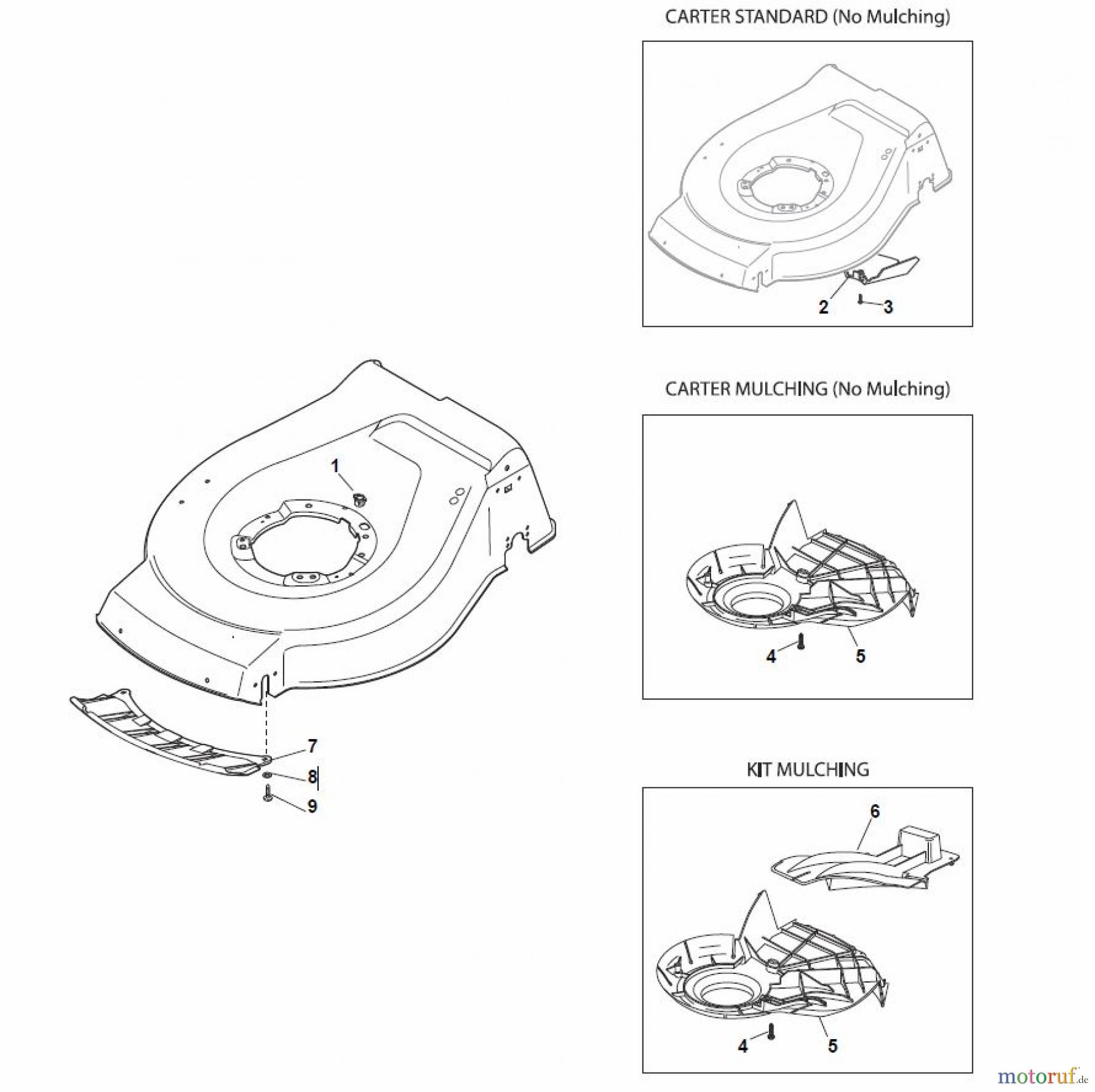  Global Garden Products GGP Rasenmäher Baujahr 2017 Benzin Mit Antrieb 2017 NTL 484 W TR/E - W TRQ/E 4S Protection, Belt