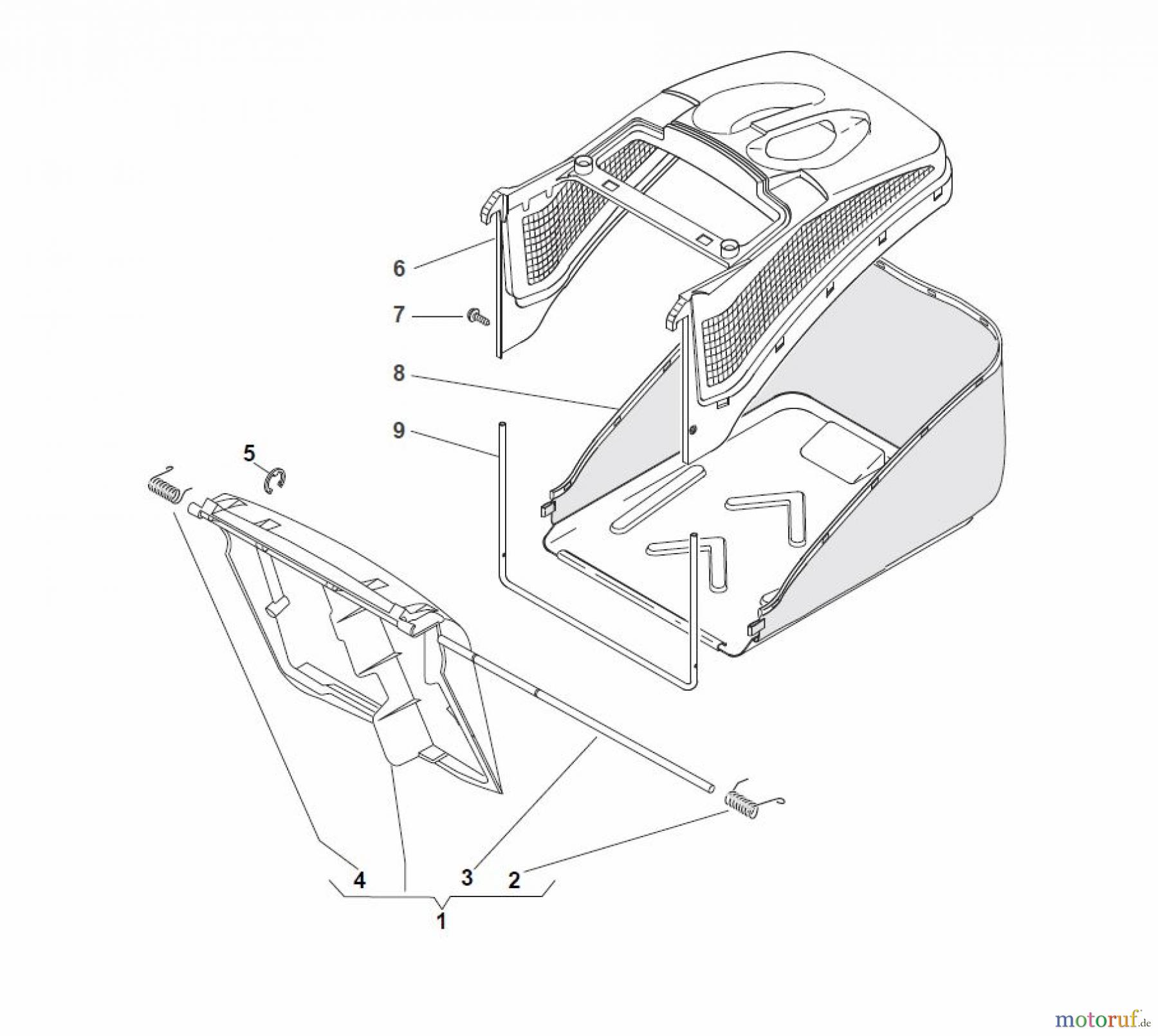  Global Garden Products GGP Rasenmäher Baujahr 2017 Benzin Mit Antrieb 2017 NTL 484 W TR/E - W TRQ/E 4S Grass-Catcher