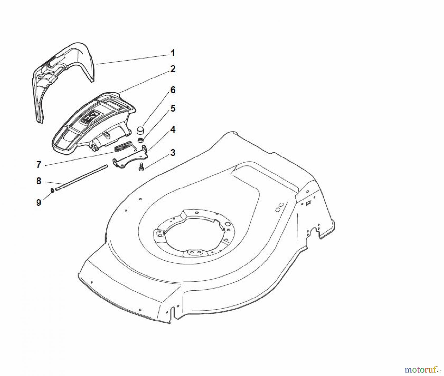Global Garden Products GGP Rasenmäher Baujahr 2017 Benzin Mit Antrieb 2017 NTL 484 W TR/E 4S - W TRQ/E 4S Ejection-Guard