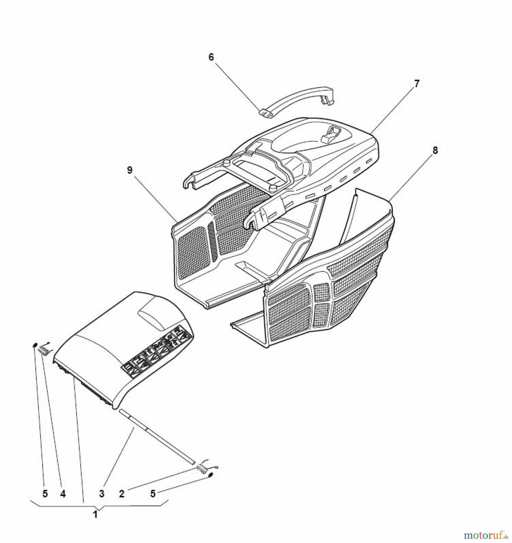 Global Garden Products GGP Rasenmäher Baujahr 2017 Benzin Mit Antrieb 2017 NTL 484 W TR/E 4S - W TRQ/E 4S DELTA Grass-Catcher
