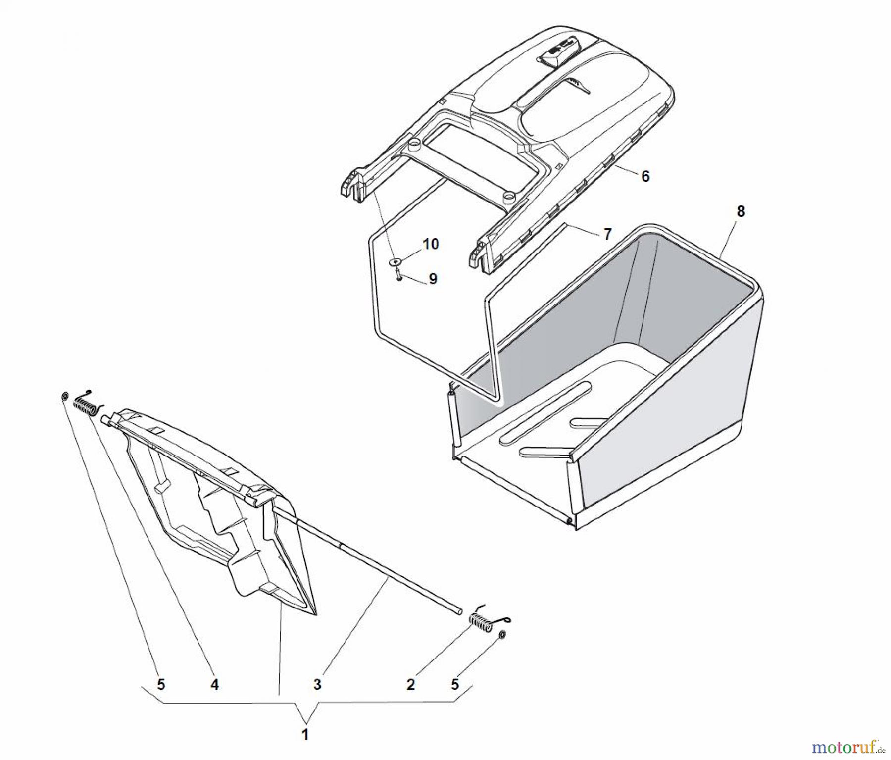Global Garden Products GGP Rasenmäher Baujahr 2017 Benzin Mit Antrieb 2017 NTL 484 W TR/E 4S - W TRQ/E 4S Grass-Catcher