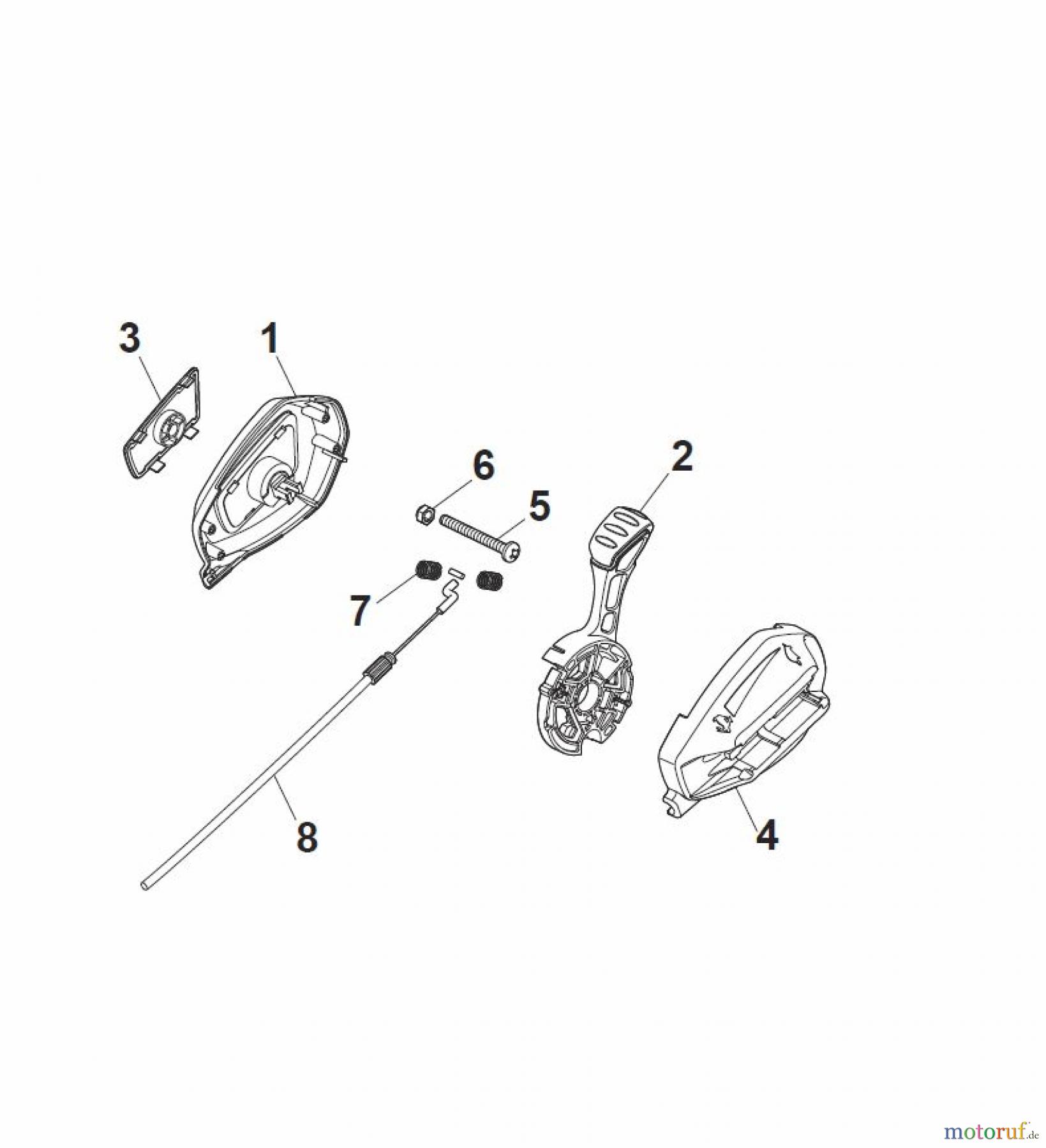 Global Garden Products GGP Rasenmäher Baujahr 2017 Benzin Mit Antrieb 2017 NTL 534 TR 4S - TRQ 4S Controls