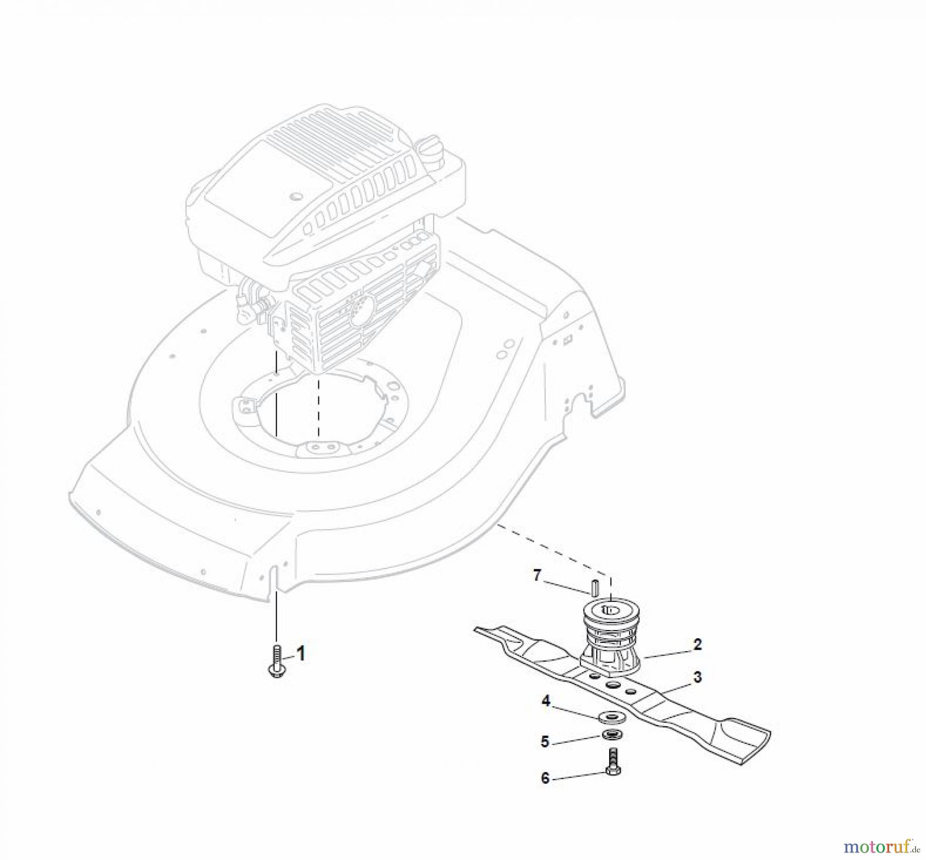  Global Garden Products GGP Rasenmäher Baujahr 2017 Benzin Mit Antrieb 2017 NTL 534 TR 4S - TRQ 4S Blade