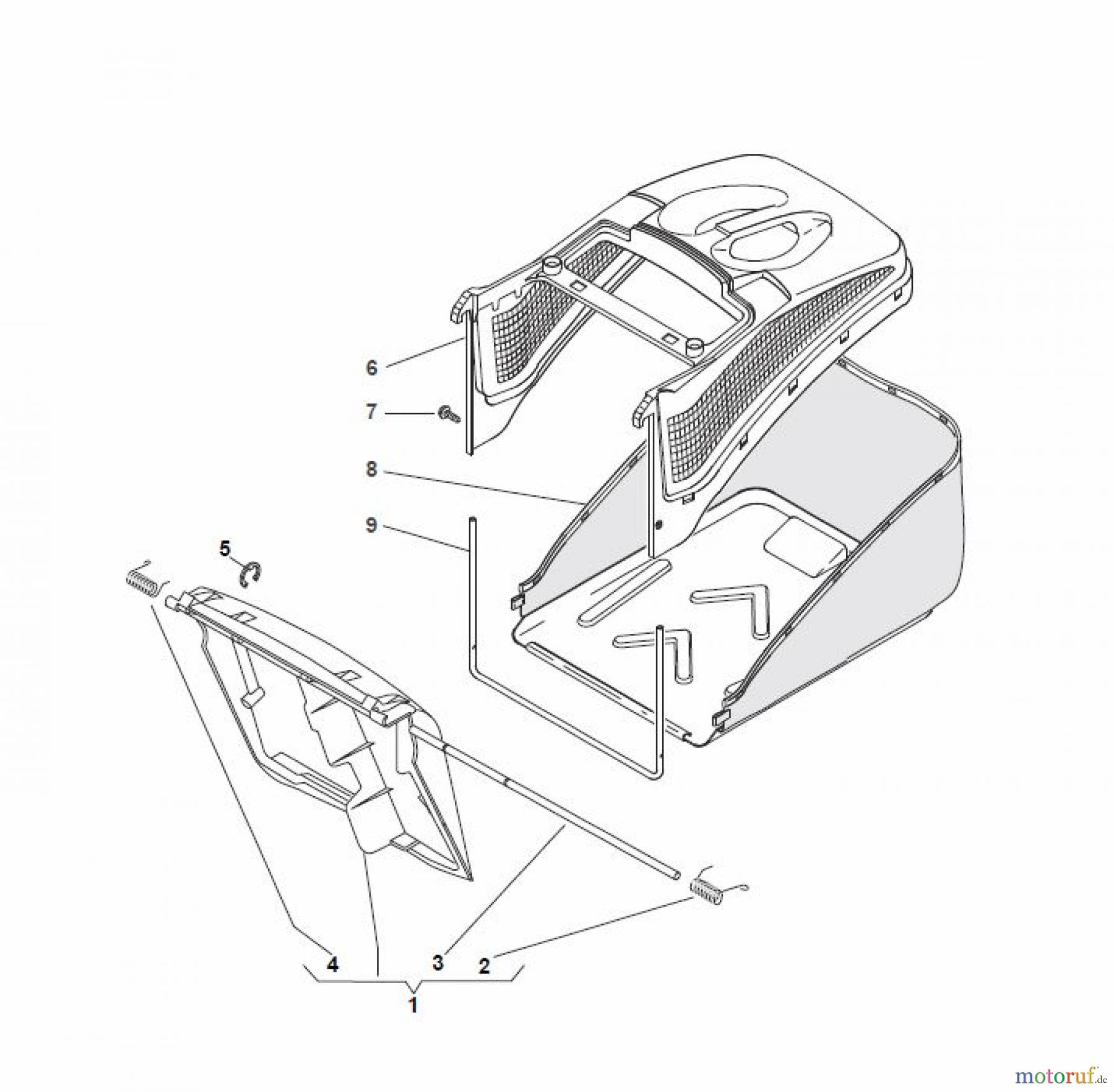 Global Garden Products GGP Rasenmäher Baujahr 2017 Benzin Mit Antrieb 2017 NTL 534 TR 4S - TRQ 4S Grass-Catcher