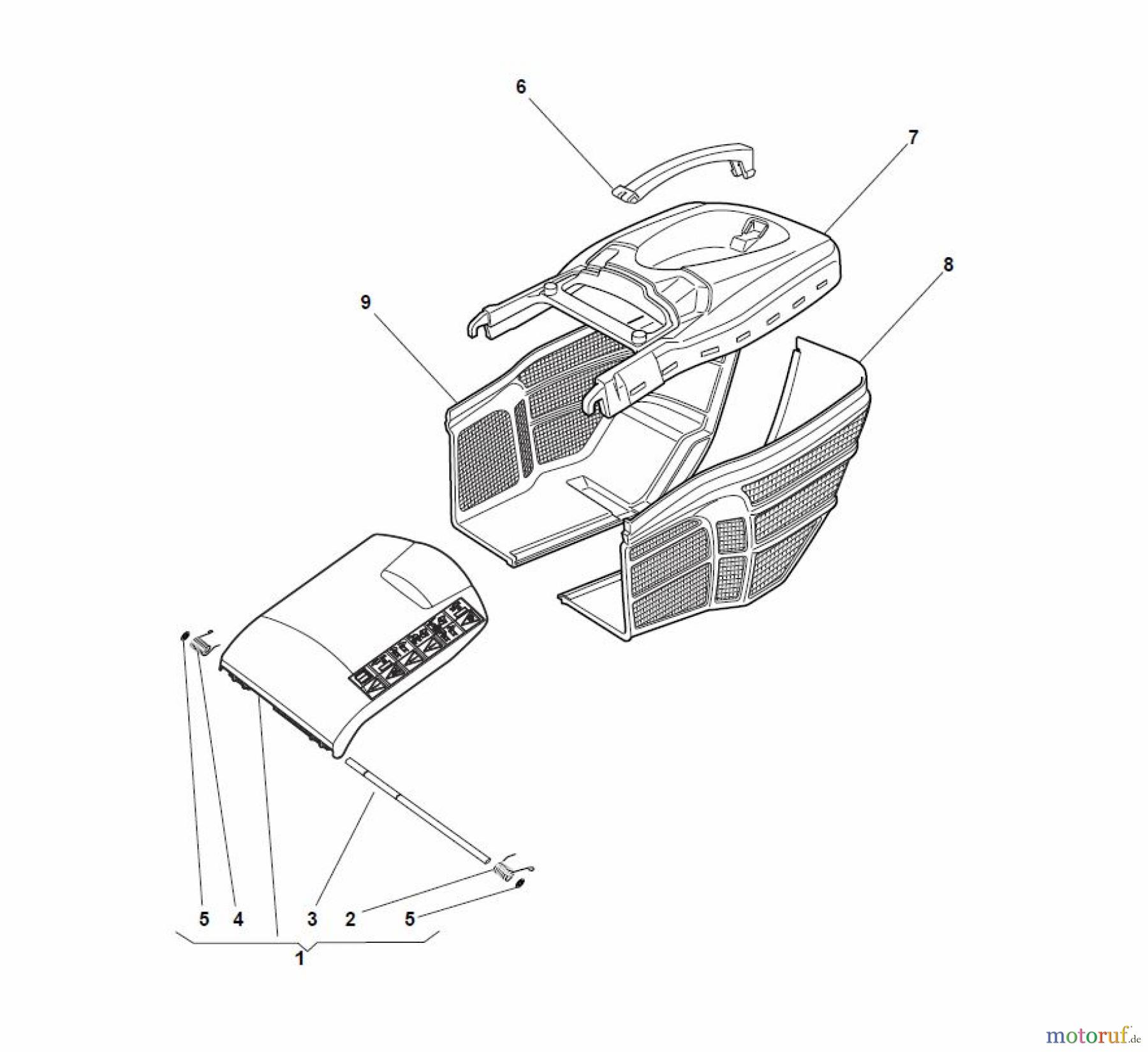 Global Garden Products GGP Rasenmäher Baujahr 2017 Benzin Mit Antrieb 2017 NTL 534 TR 4S - TRQ 4S DELTA Grass-Catcher