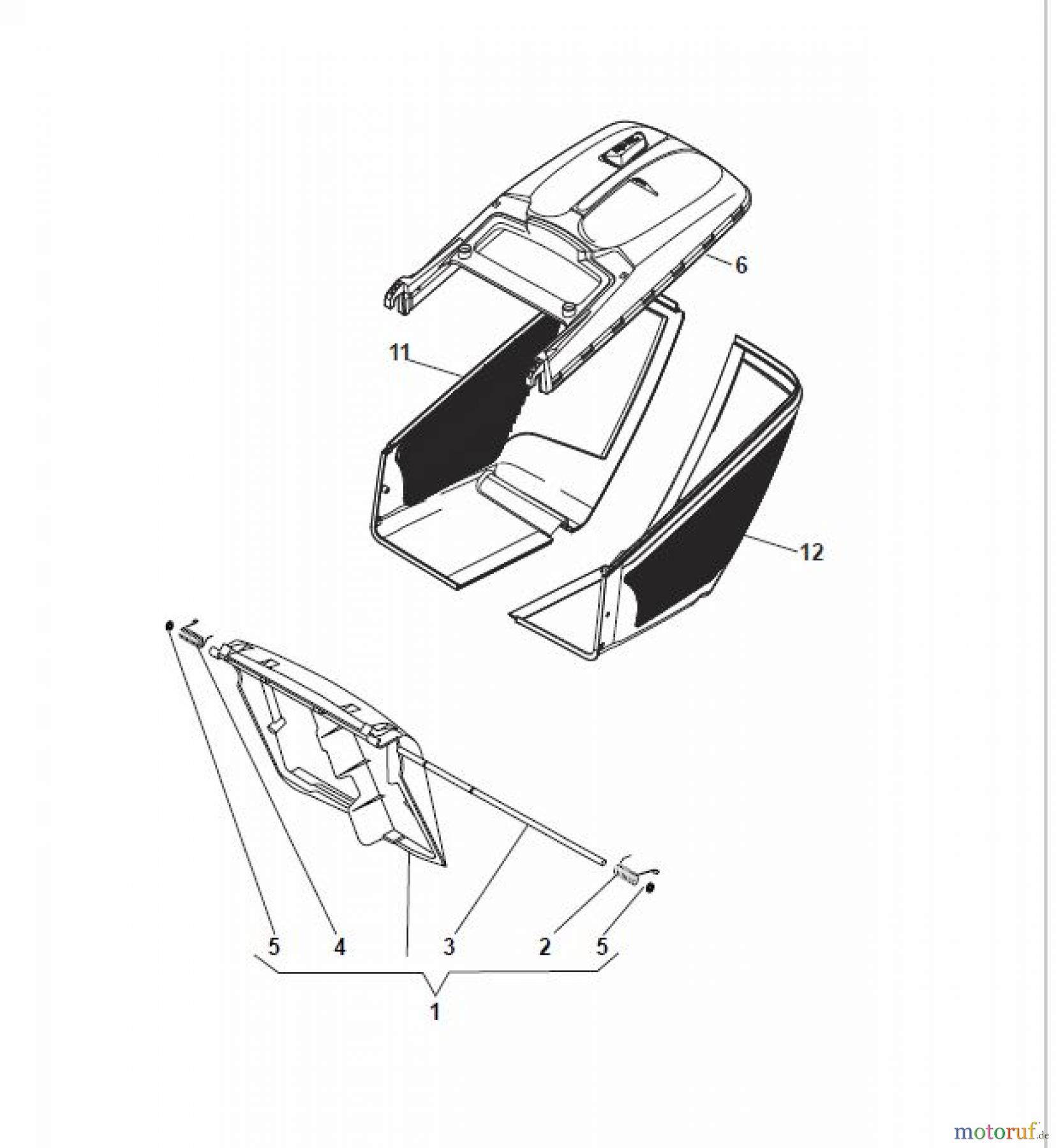  Global Garden Products GGP Rasenmäher Baujahr 2017 Benzin Mit Antrieb 2017 NTL 534 TR 4S - TRQ 4S Grass-Catcher