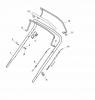 Global Garden Products GGP Baujahr 2017 Benzin Mit Antrieb 2017 NTL 534 TR/E - 534 TRQ/E Ersatzteile Handle, Upper Part - LUX