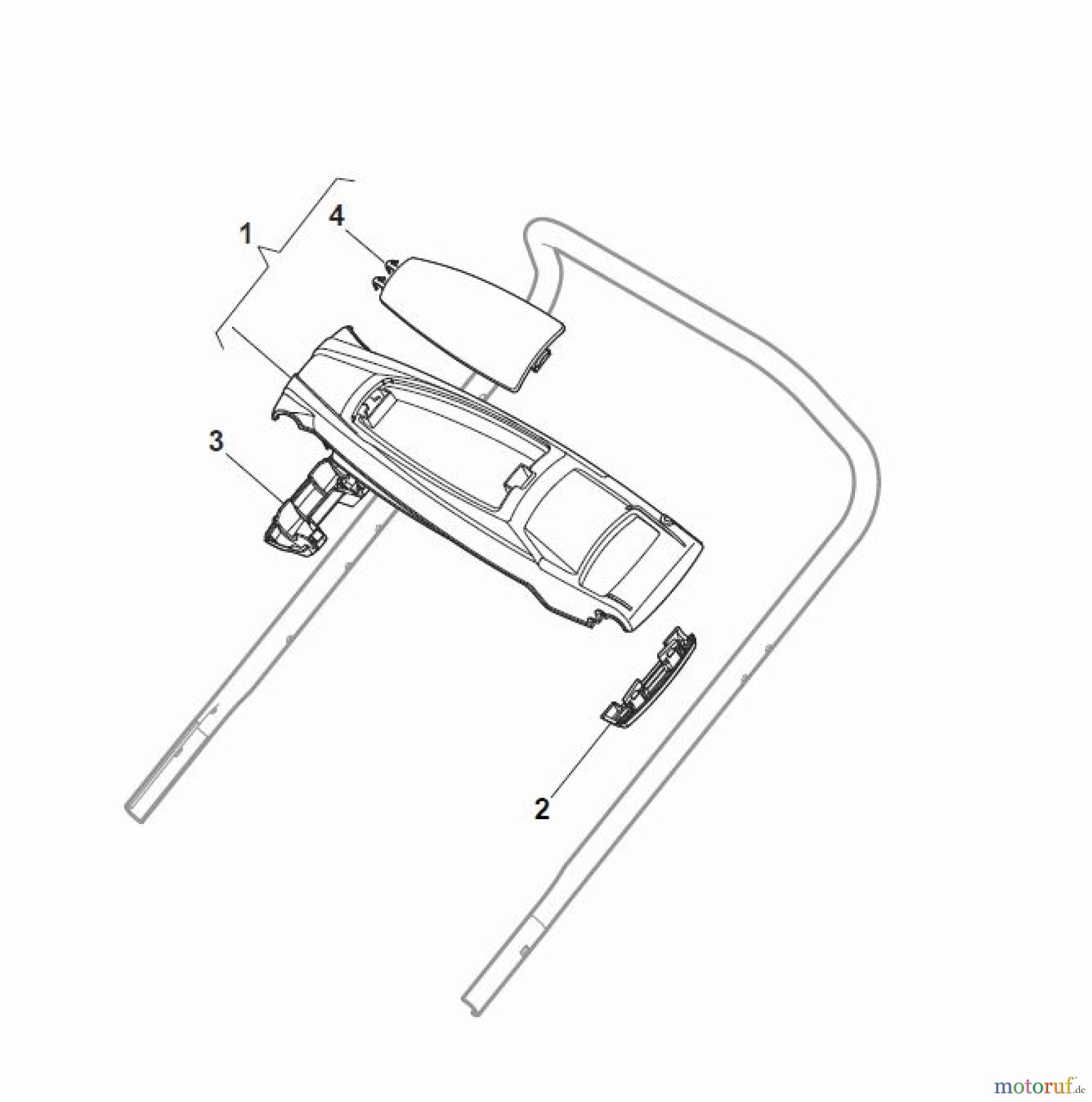 Global Garden Products GGP Rasenmäher Baujahr 2017 Benzin Mit Antrieb 2017 NTL 534 TR/E - 534 TRQ/E DELTA Dashboard