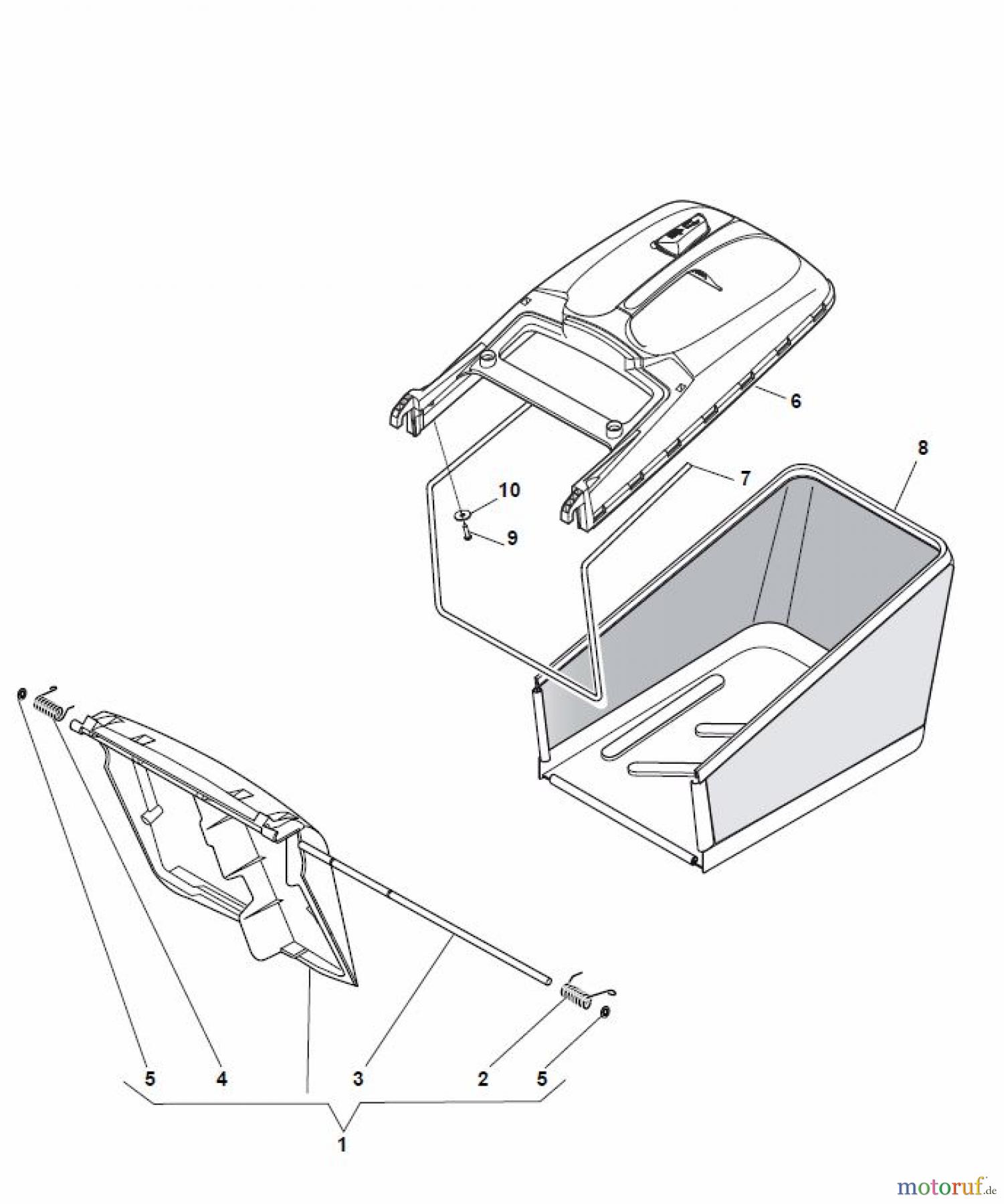 Global Garden Products GGP Rasenmäher Baujahr 2017 Benzin Mit Antrieb 2017 NTL 534 TR/E - 534 TRQ/E Grass-Catcher