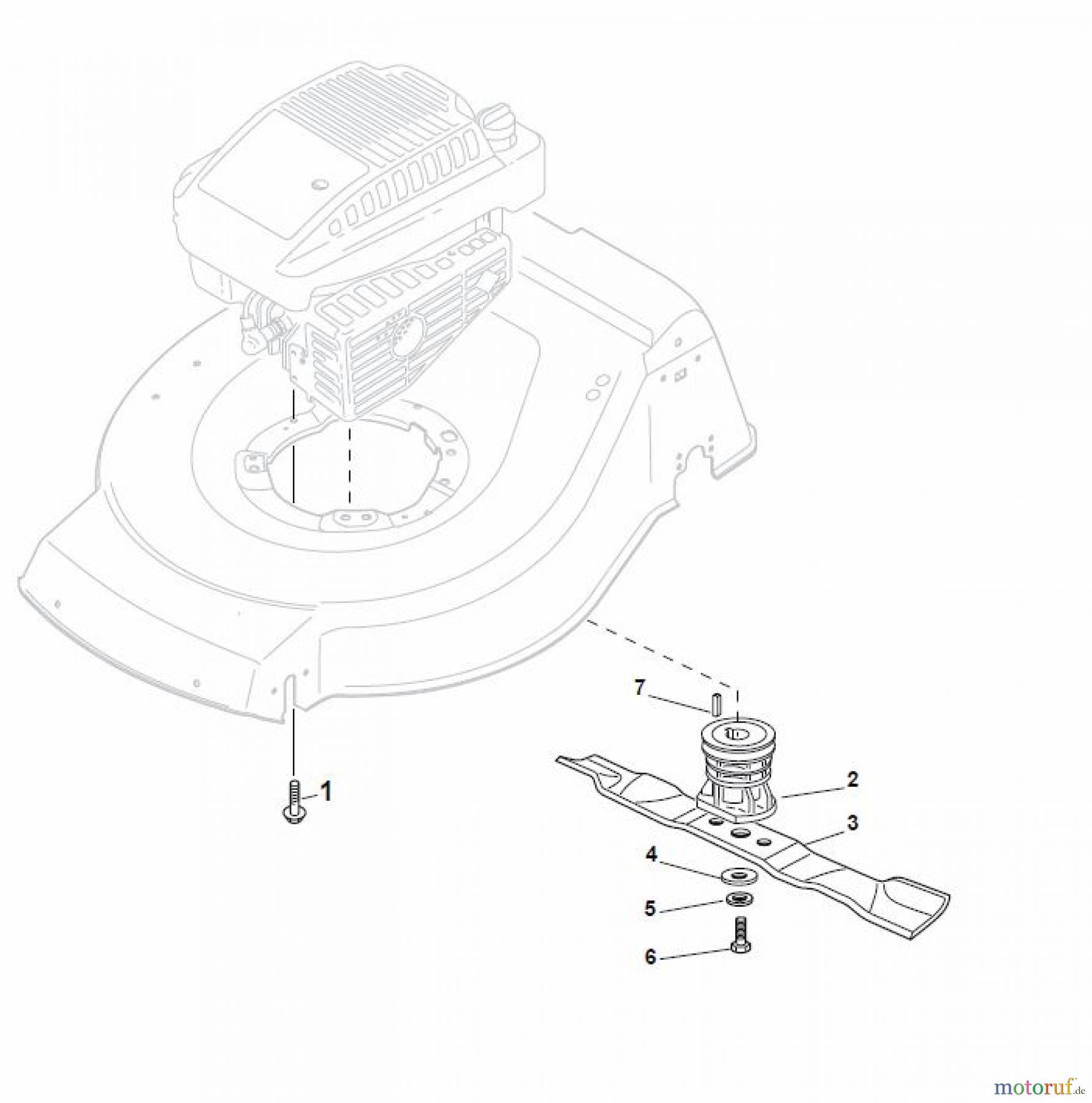 Global Garden Products GGP Rasenmäher Baujahr 2017 Benzin Mit Antrieb 2017 NTL 534 TR/E 4S - TRQ/E 4S Blade