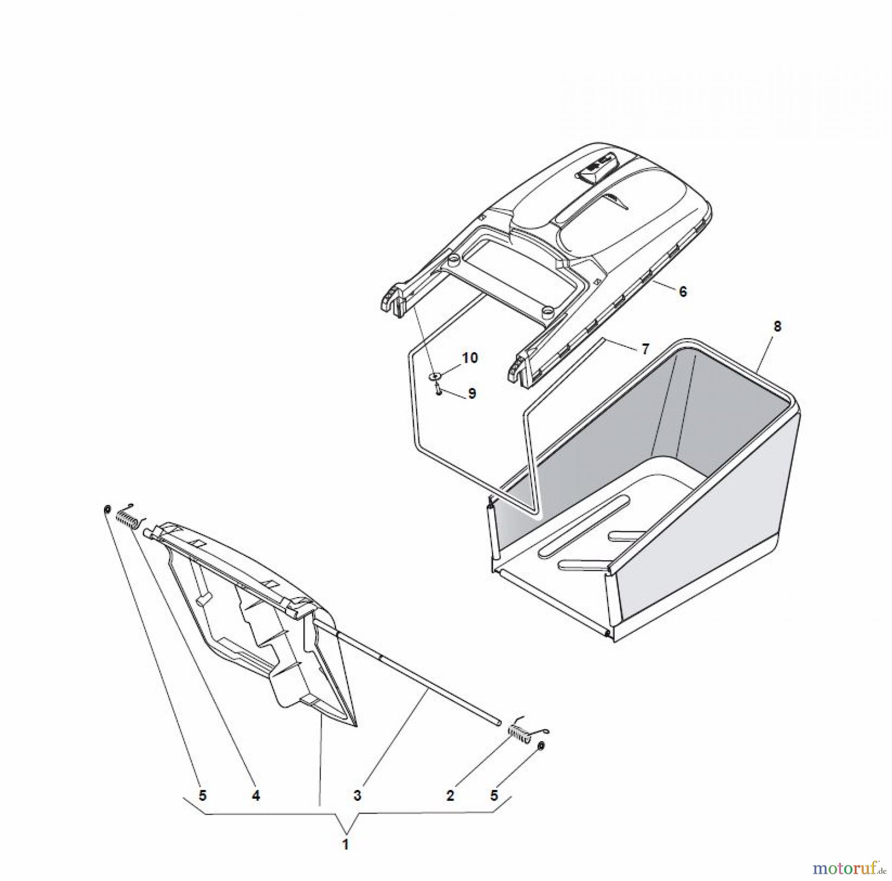 Global Garden Products GGP Rasenmäher Baujahr 2017 Benzin Mit Antrieb 2017 NTL 534 TR/E 4S - TRQ/E 4S Grass-Catcher