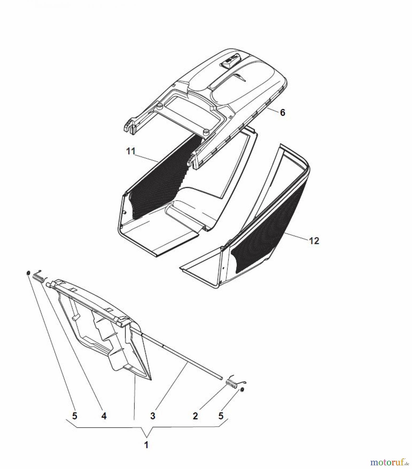  Global Garden Products GGP Rasenmäher Baujahr 2017 Benzin Mit Antrieb 2017 NTL 534 TR/E 4S - TRQ/E 4S Grass-Catcher