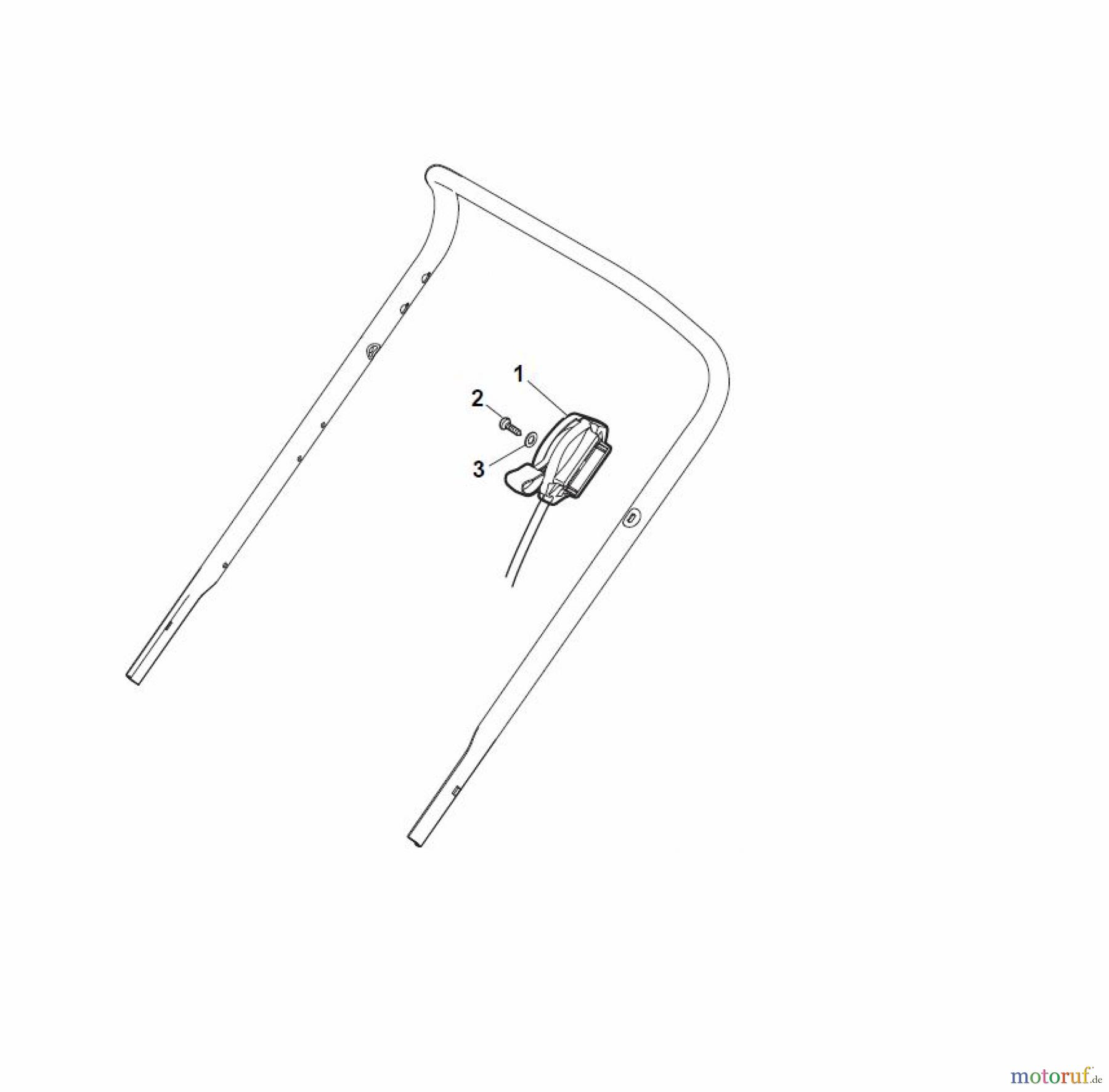 Global Garden Products GGP Rasenmäher Baujahr 2017 Benzin Mit Antrieb 2017 NTL 534 W TR - 534 W TRQ Controls