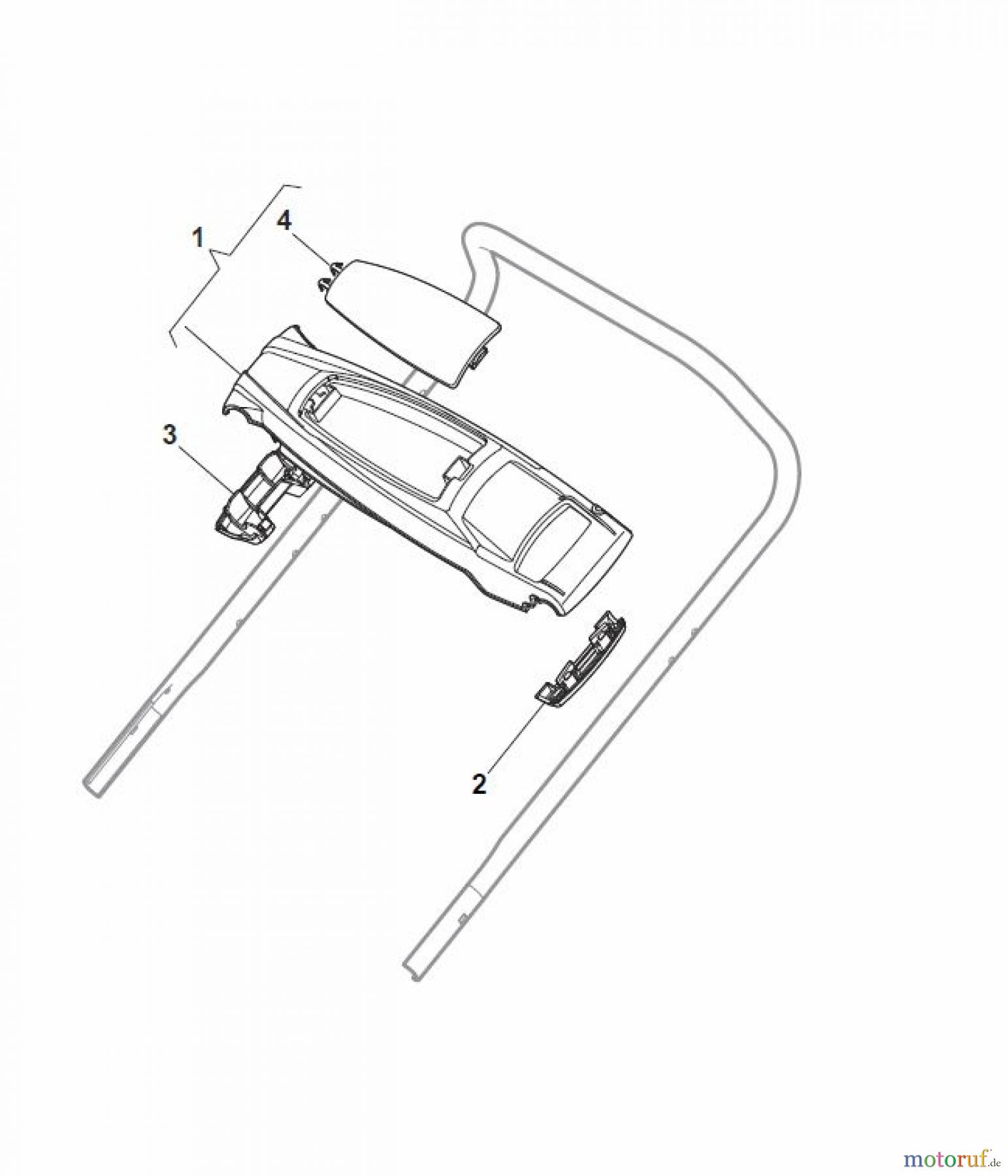 Global Garden Products GGP Rasenmäher Baujahr 2017 Benzin Mit Antrieb 2017 NTL 534 W TR - 534 W TRQ DELTA Dashboard