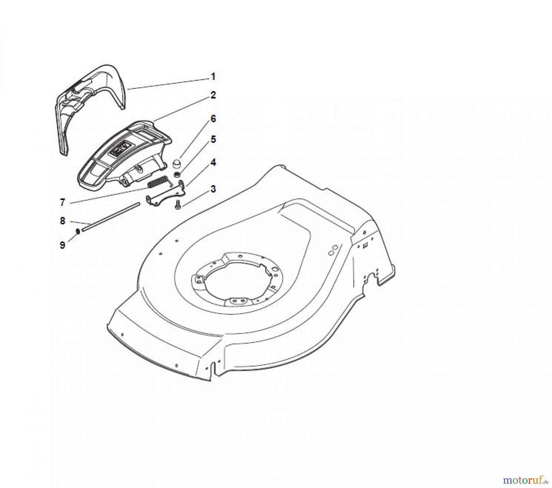Global Garden Products GGP Rasenmäher Baujahr 2017 Benzin Mit Antrieb 2017 NTL 534 W TR - 534 W TRQ Ejection-Guard