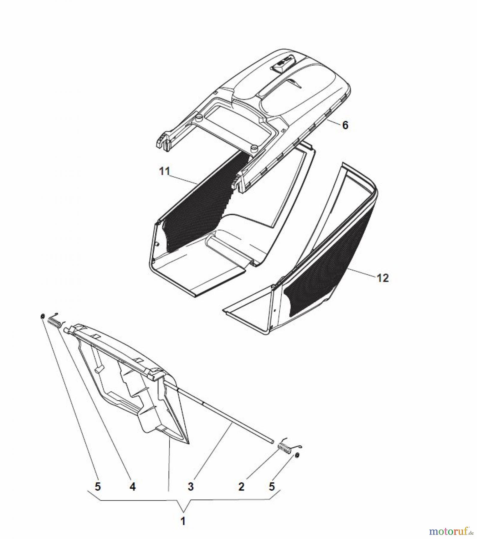 Global Garden Products GGP Rasenmäher Baujahr 2017 Benzin Mit Antrieb 2017 NTL 534 W TR - 534 W TRQ Grass-Catcher