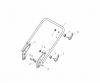 Global Garden Products GGP Baujahr 2017 Benzin Mit Antrieb 2017 NTL 534 W TR 4S - W TRQ 4S Ersatzteile Handle, Lower Part - LUX