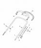 Global Garden Products GGP Baujahr 2017 Benzin Mit Antrieb 2017 NTL 534 W TR 4S - W TRQ 4S Ersatzteile Handle, Upper Part