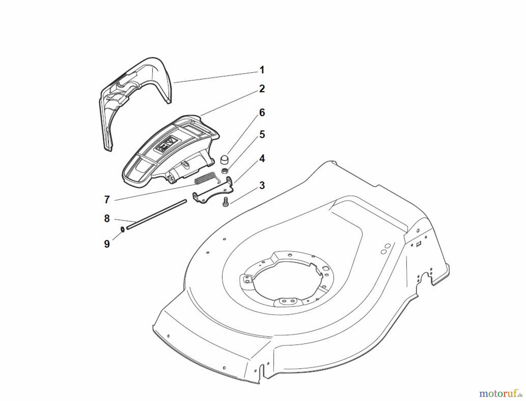  Global Garden Products GGP Rasenmäher Baujahr 2017 Benzin Mit Antrieb 2017 NTL 534 W TR 4S - W TRQ 4S Ejection-Guard