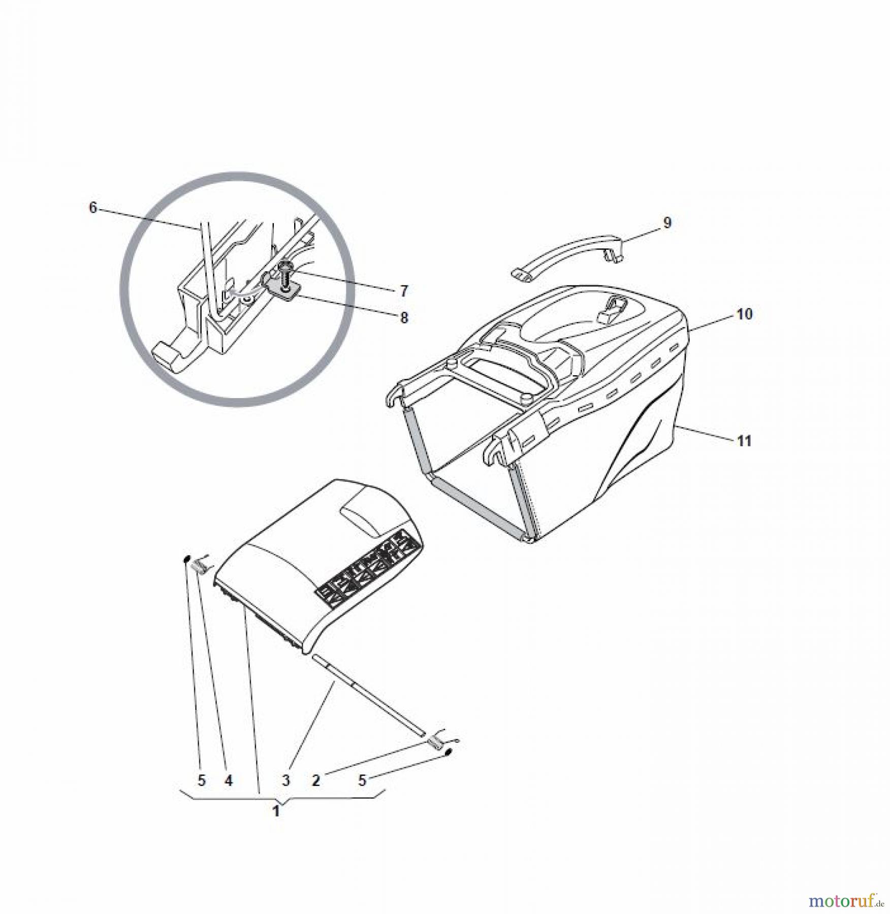  Global Garden Products GGP Rasenmäher Baujahr 2017 Benzin Mit Antrieb 2017 NTL 534 W TR 4S - W TRQ 4S DELTA Grass-Catcher