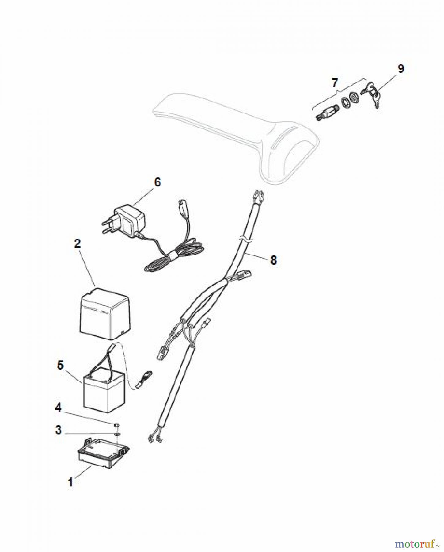 Global Garden Products GGP Rasenmäher Baujahr 2017 Benzin Mit Antrieb 2017 NTL 534 W TR/E - W TRQ/E Electric Start Controls