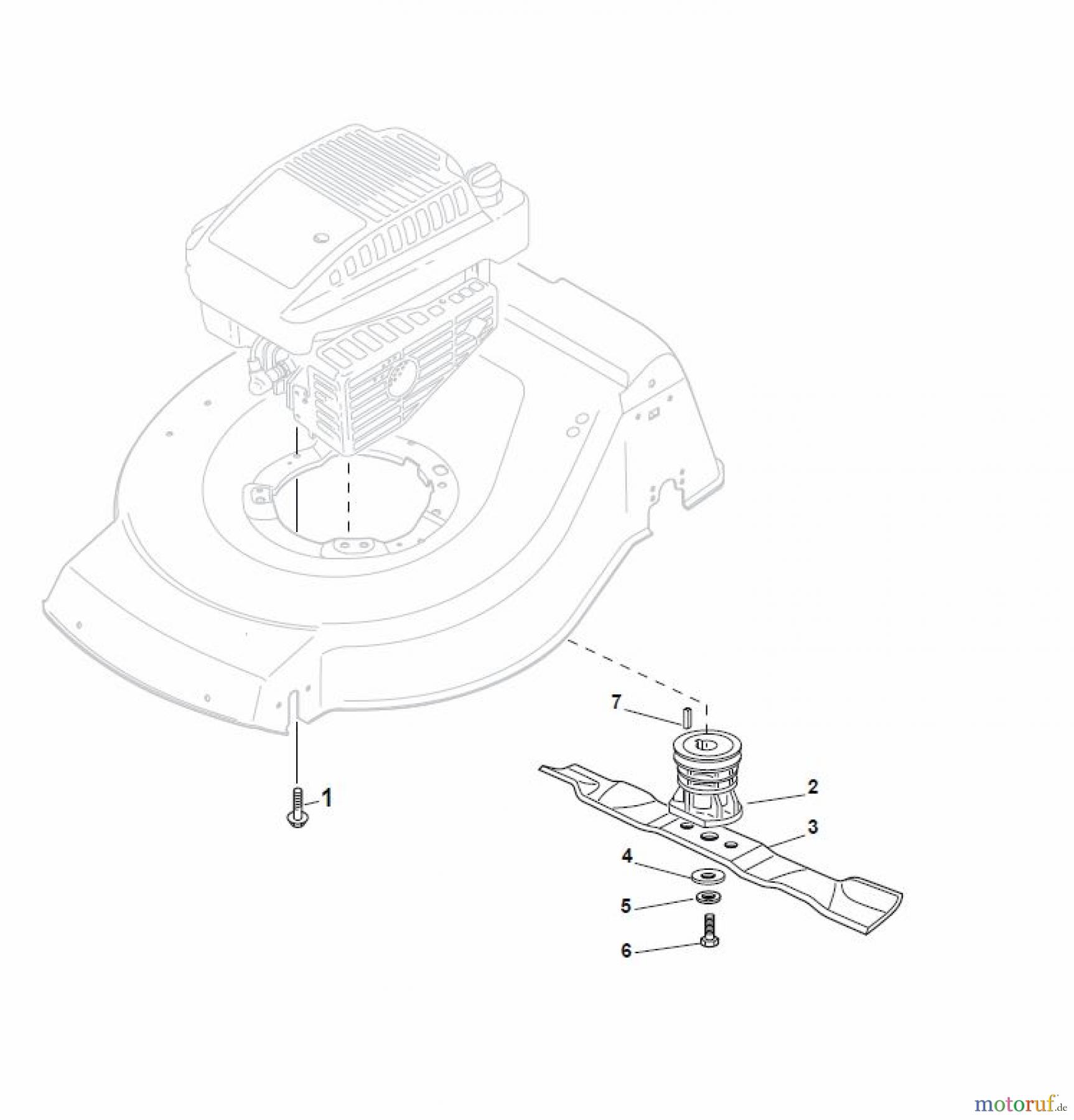 Global Garden Products GGP Rasenmäher Baujahr 2017 Benzin Mit Antrieb 2017 NTL 534 W TR/E - W TRQ/E Blade