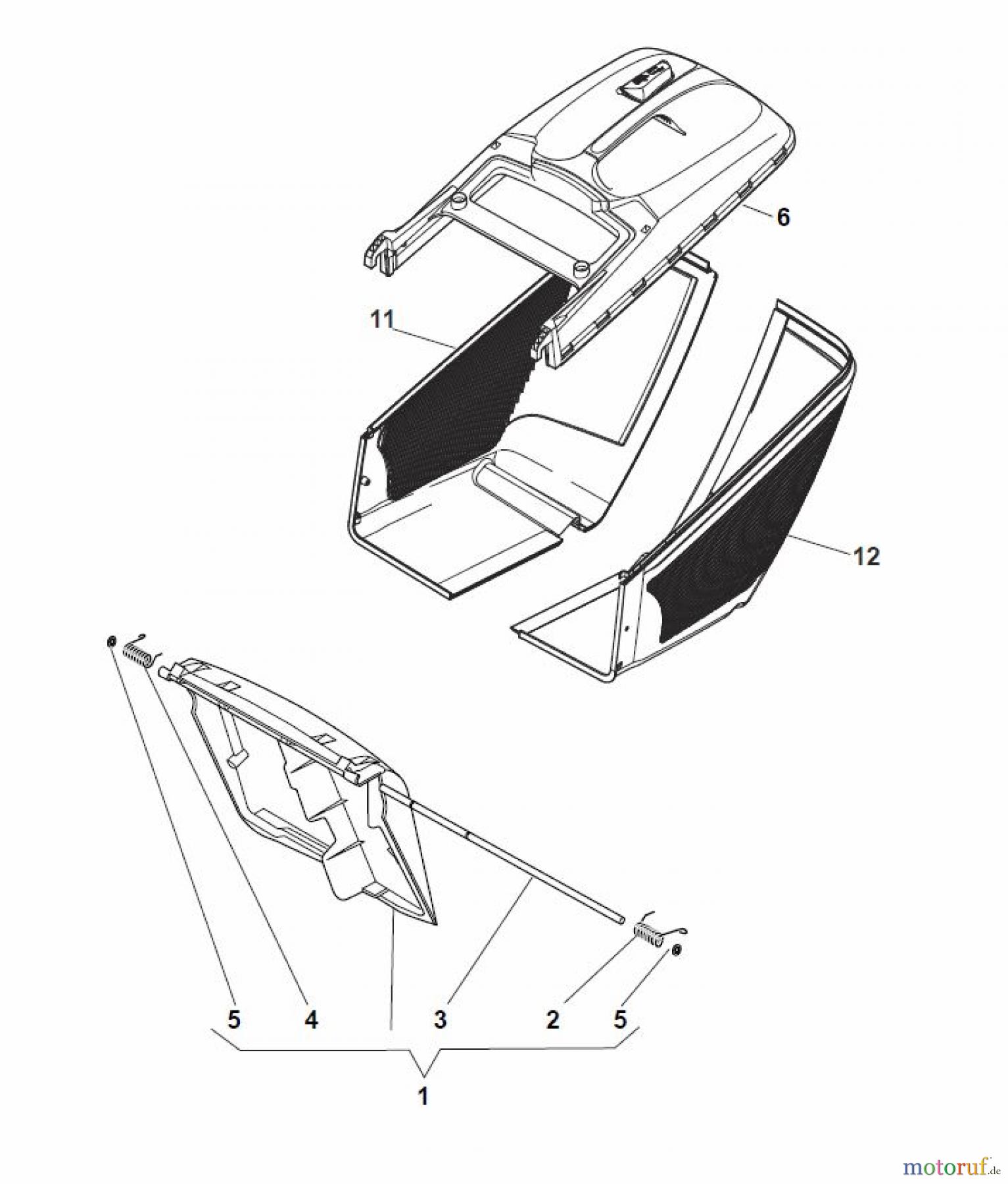 Global Garden Products GGP Rasenmäher Baujahr 2017 Benzin Mit Antrieb 2017 NTL 534 W TR/E - W TRQ/E Grass-Catcher