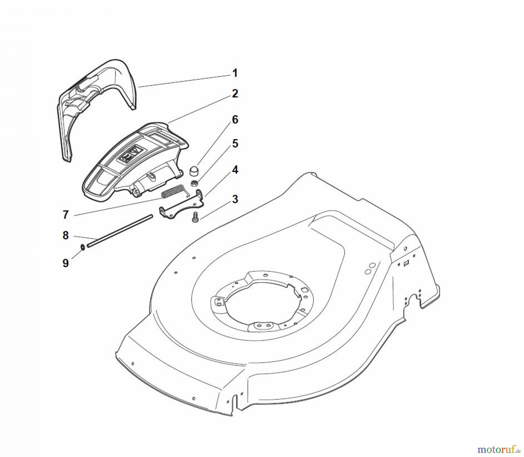 Global Garden Products GGP Rasenmäher Baujahr 2017 Benzin Mit Antrieb 2017 NTL 534 W TR/E 4S - W TRQ/E 4S Ejection-Guard