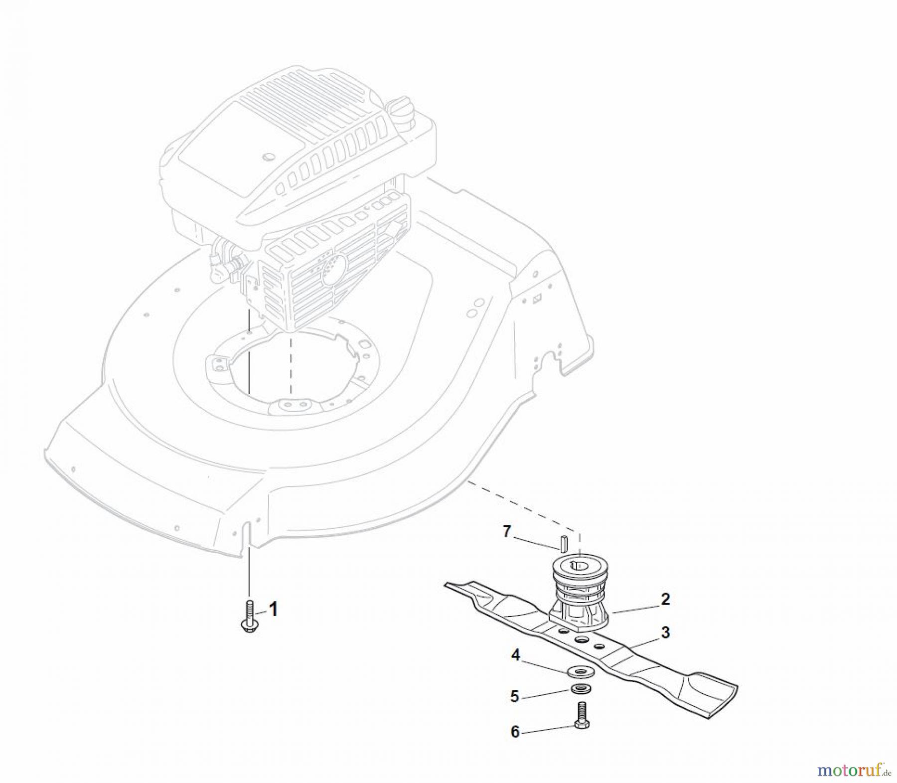  Global Garden Products GGP Rasenmäher Baujahr 2017 Benzin Mit Antrieb 2017 NTL 534 W TR/E 4S - W TRQ/E 4S Blade