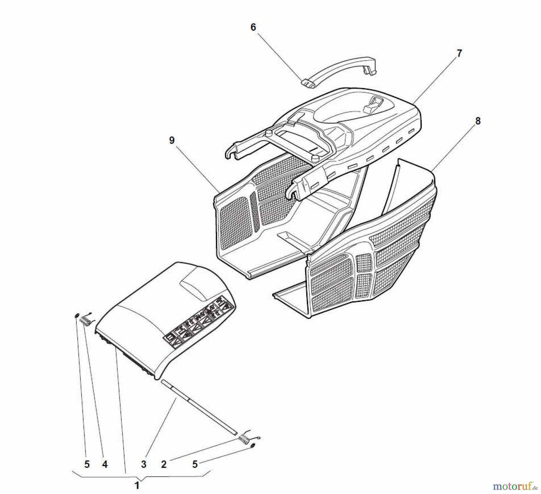  Global Garden Products GGP Rasenmäher Baujahr 2017 Benzin Mit Antrieb 2017 NTL 534 W TR/E 4S - W TRQ/E 4S DELTA Grass-Catcher