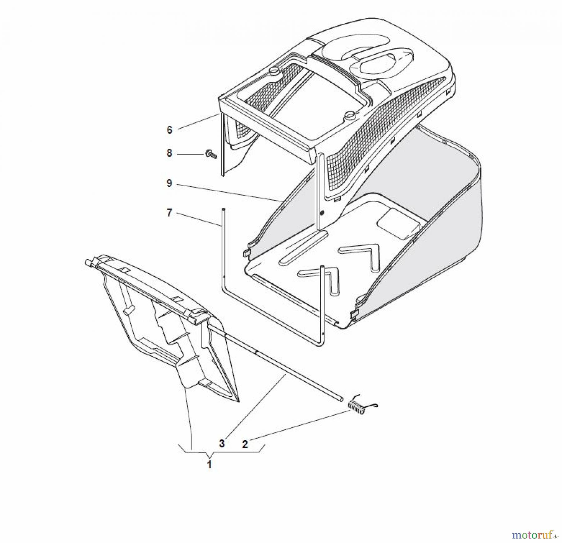 Global Garden Products GGP Rasenmäher Baujahr 2017 Benzin Mit Antrieb 2017 PAN 504 TR 4S Grass-Catcher