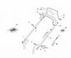 Global Garden Products GGP Baujahr 2017 Benzin Mit Antrieb 2017 PAN 504 TR Ersatzteile Handle, Upper Part