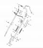 Global Garden Products GGP Baujahr 2017 Benzin Mit Antrieb 2017 PAN 504 TR Ersatzteile Handle, Upper Part