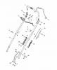 Global Garden Products GGP Baujahr 2017 Benzin Mit Antrieb 2017 PAN 504 TR Ersatzteile Handle, Upper Part