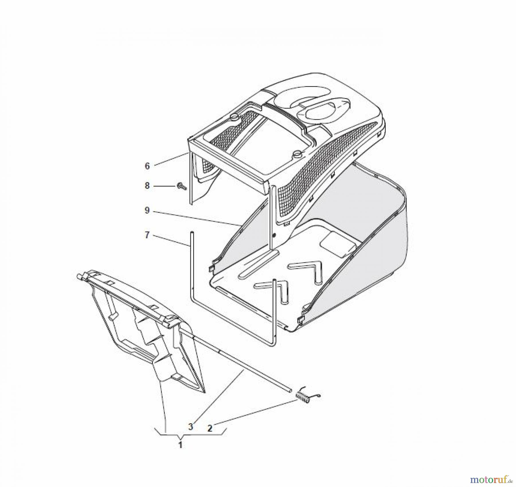 Global Garden Products GGP Rasenmäher Baujahr 2017 Benzin Mit Antrieb 2017 PAN 504 TR/E Grass-Catcher