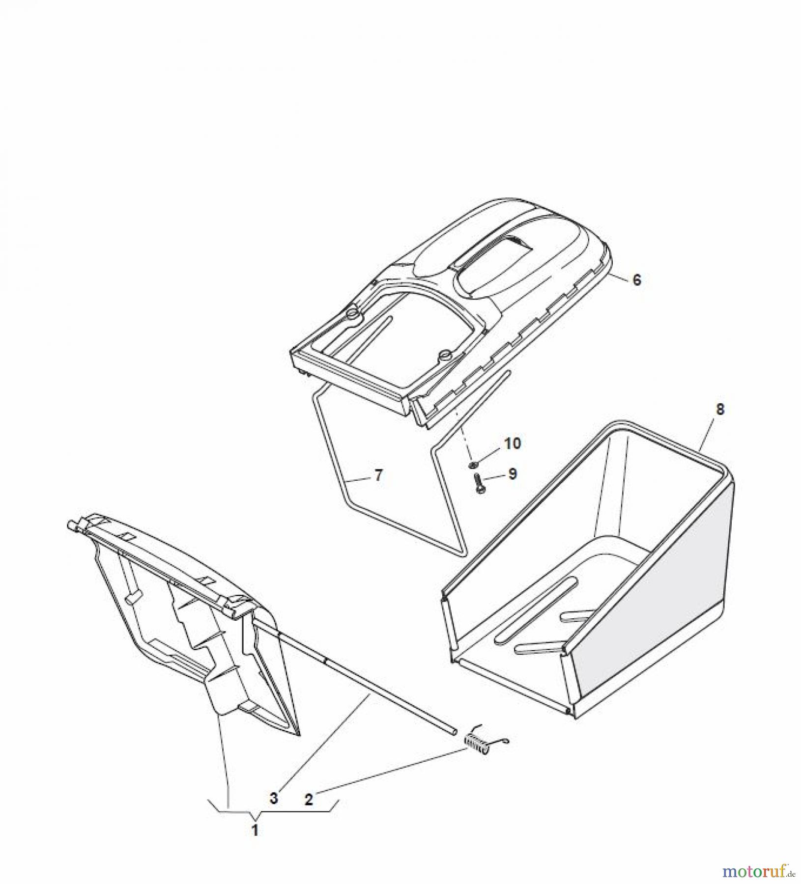  Global Garden Products GGP Rasenmäher Baujahr 2017 Benzin Mit Antrieb 2017 T 484 TR Grass-Catcher