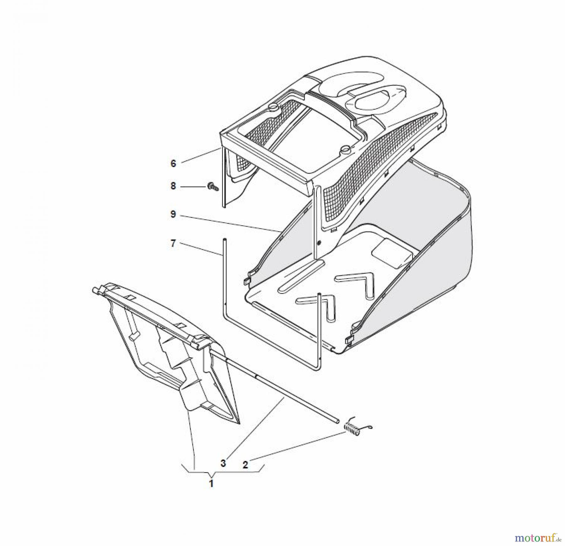  Global Garden Products GGP Rasenmäher Baujahr 2017 Benzin Mit Antrieb 2017 T 484 TR/E Grass-Catcher