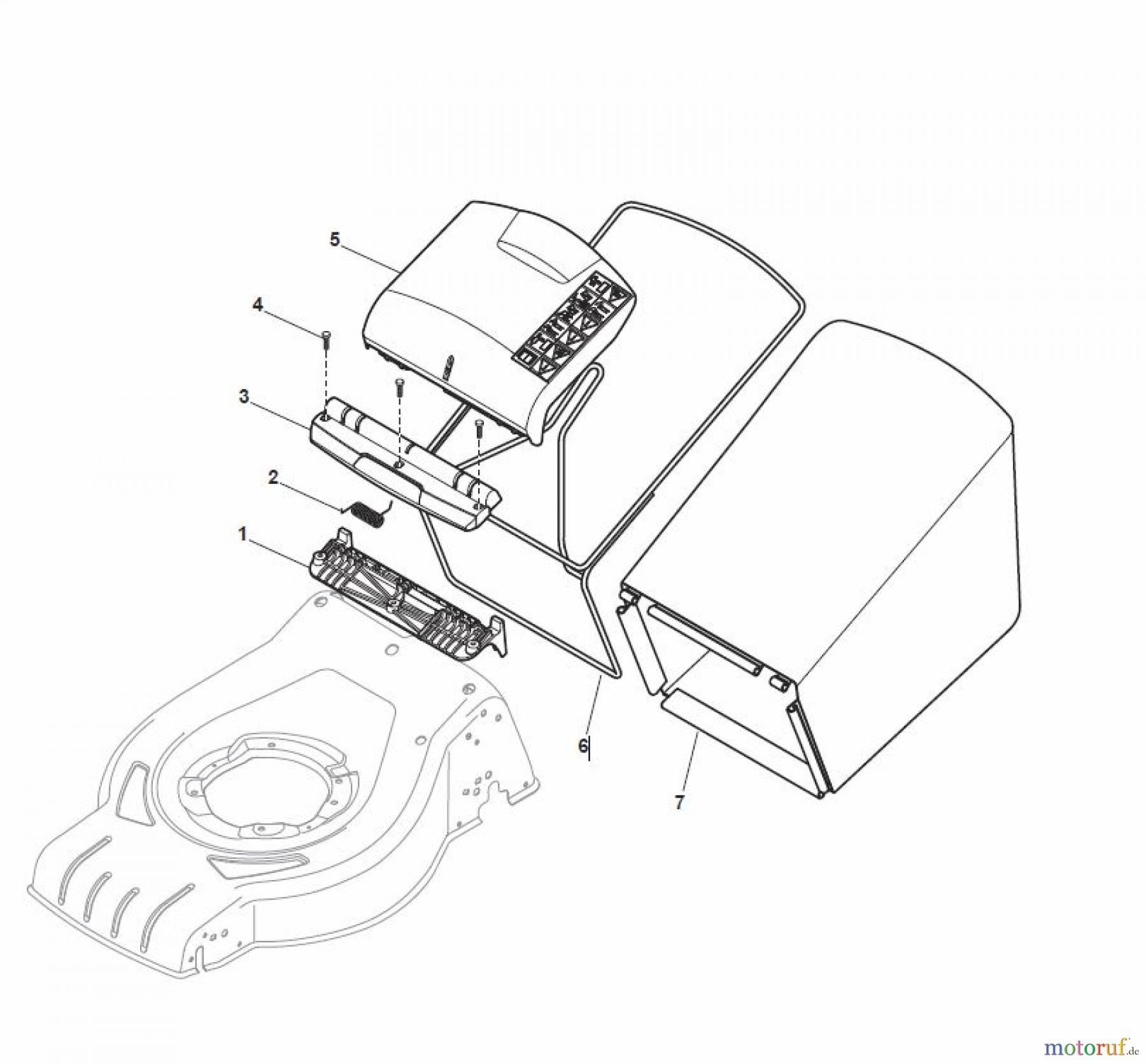 Global Garden Products GGP Rasenmäher Baujahr 2017 Benzin Ohne Antrieb 2017 CRC-CSC 534 W - CRC-CSC 534 WQ Grass-Catcher