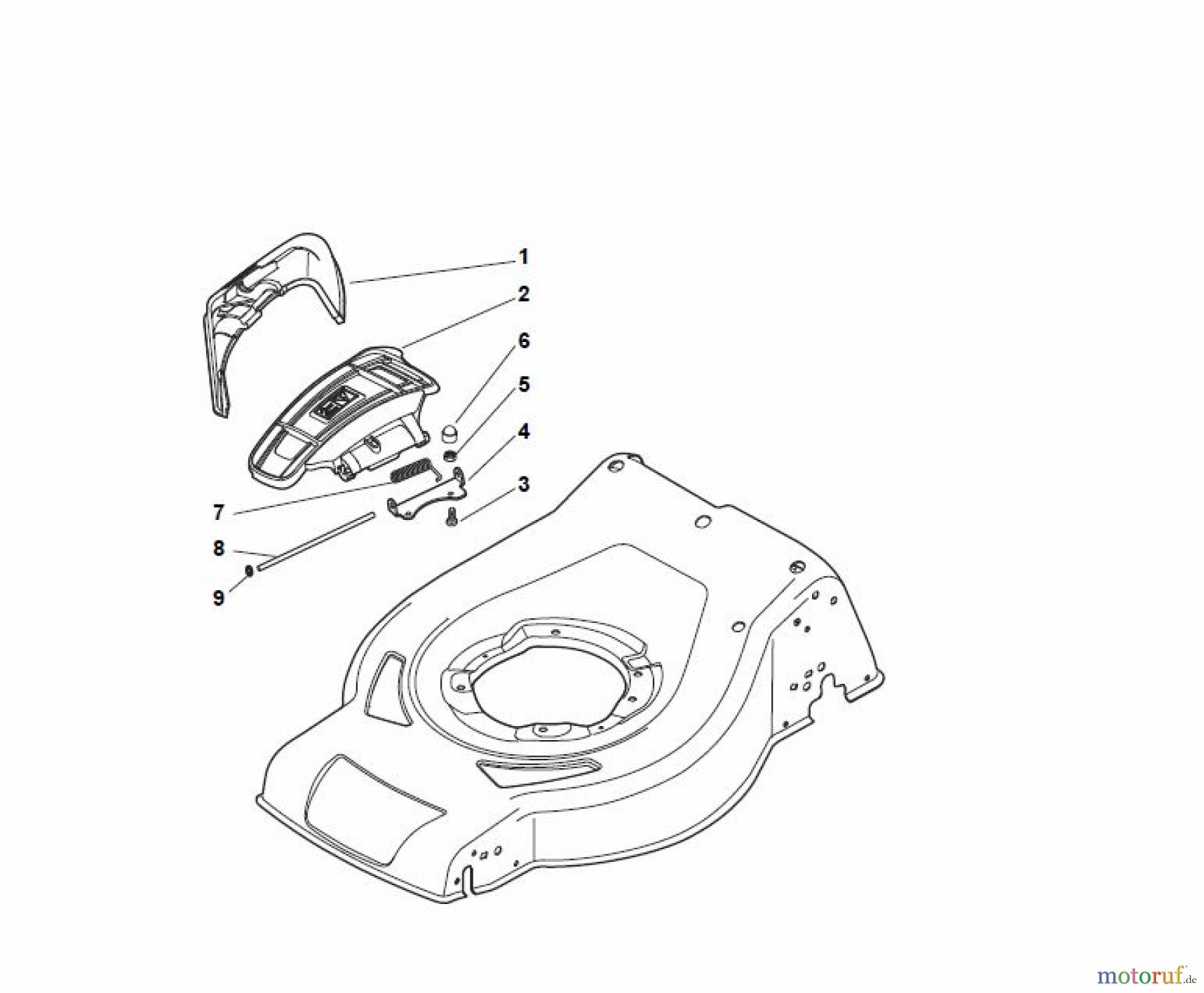 Global Garden Products GGP Rasenmäher Baujahr 2017 Benzin Ohne Antrieb 2017 CR-CS 434 W Protection, Belt