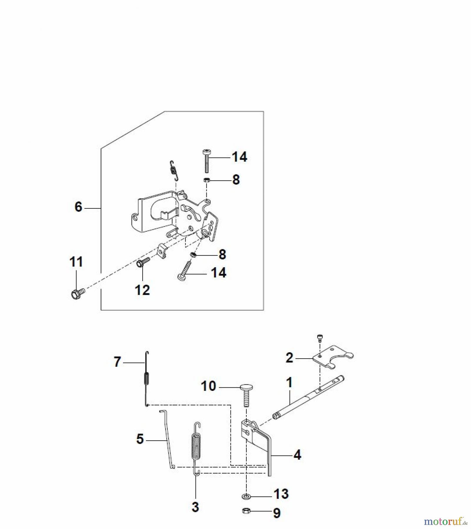 Global Garden Products GGP Motoren 2017 FS481V-AS58 Kawasaki Control-Equipment