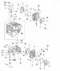 Global Garden Products GGP 2017 FS600V-AS50 Kawasaki Ersatzteile Cylinder/Crankcase