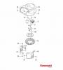 Global Garden Products GGP 2017 FS600V-AS50 Kawasaki Ersatzteile Cooling-Equipment