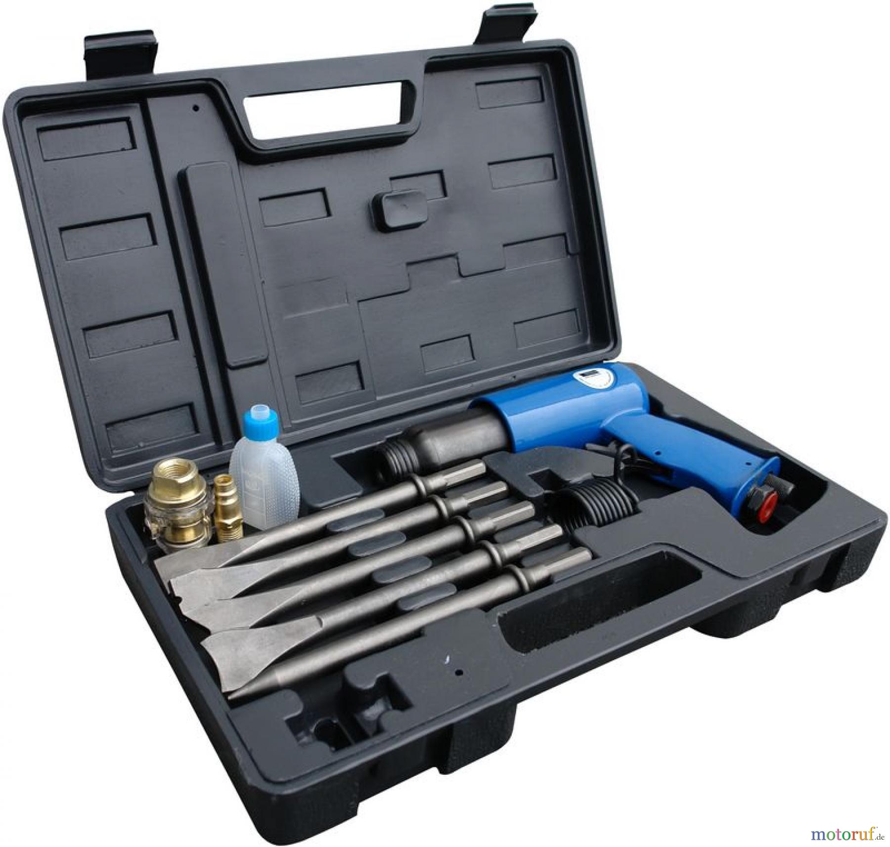 Güde Drucklufttechnik Druckluftwerkzeuge Meißeln DRUCKLUFT-MEISSELHAMMER-SET - 40065